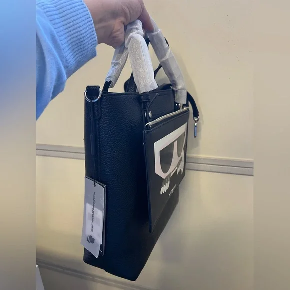 Karl Lagerfeld Black Tote Bag - Picture 5 of 5